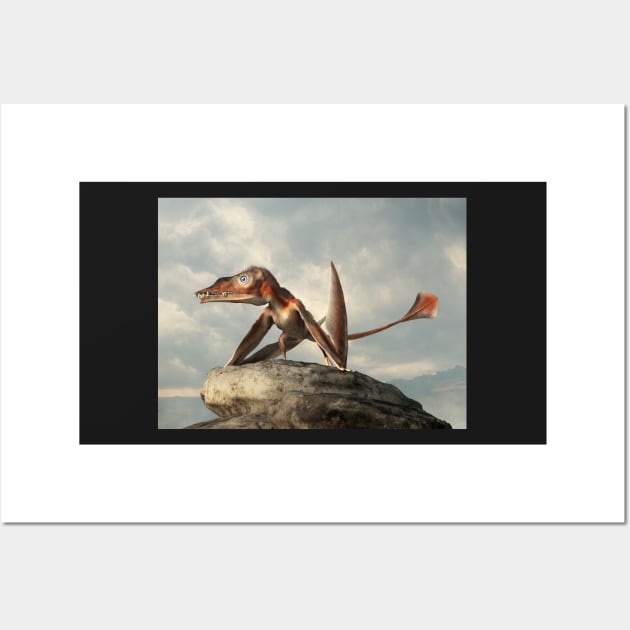 Eudimorphodon Wall Art by DanielEskridge